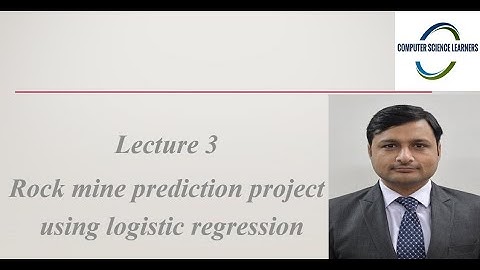 SONAR Rock vs Mine Prediction with Python | End To End Python Machine Learning Project | Project 1