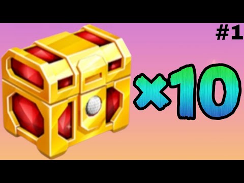 Golf Battle - 10 VIP Chests Opening #1