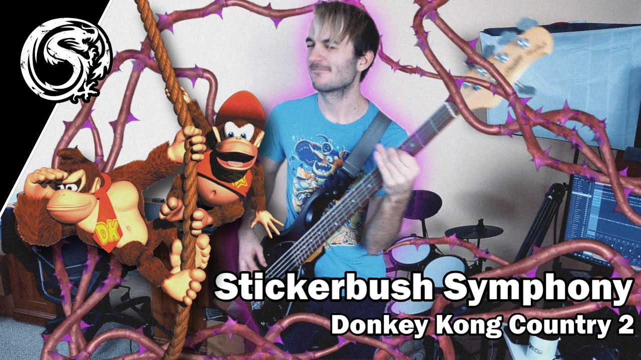 STICKERBUSH SYMPHONY [GUITAR COVER] - Donkey Kong Country 2 ...