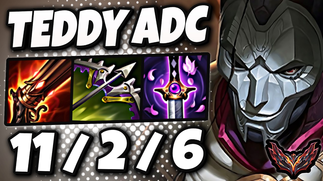 Jhin vs Ashe ADC [ Teddy ] Patch 26.5 Korea Challenger 1707 LP