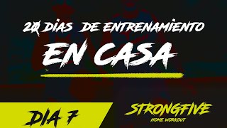 DIA 7 (INICIA TU RUTINA) - 20 Días de entrenamiento en casa /Quema calorías en casa