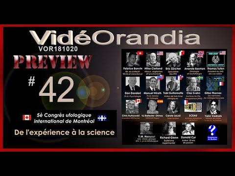 VOR191020 5e Congrès ufologique international de Montréal avec Yann Vadnais