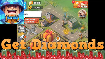 Last War Survival Cheats - How to get Diamonds & Gems on Android, iOS and PC CODES