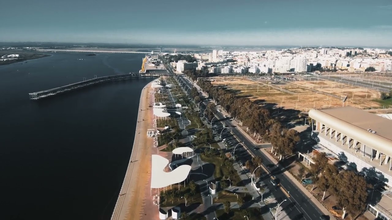 4K Drone, Huelva, walk free stock video Free for use & download 