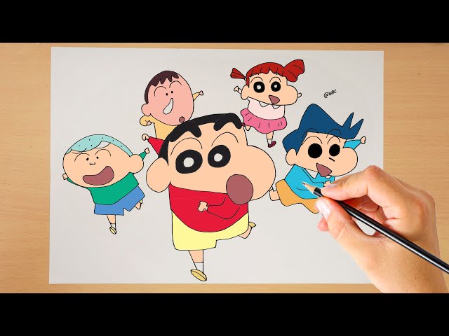 Kuro Chan characters, Shinnosuke Nohara Kasukabe Crayon Shin-chan Misae  Nohara Drawing, Crayon Shin Chan, comics, manga, fictional Character png |  PNGWing
