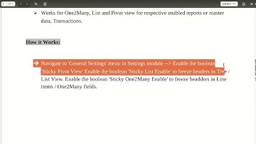 Odoo 11 Apps | Sticky Header | FOSS INFOTECH PRIVATE LIMITED