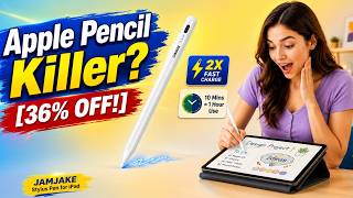 JAMJAKE Stylus Pen Review (2026) | Apple Pencil Alternative Under Budget!