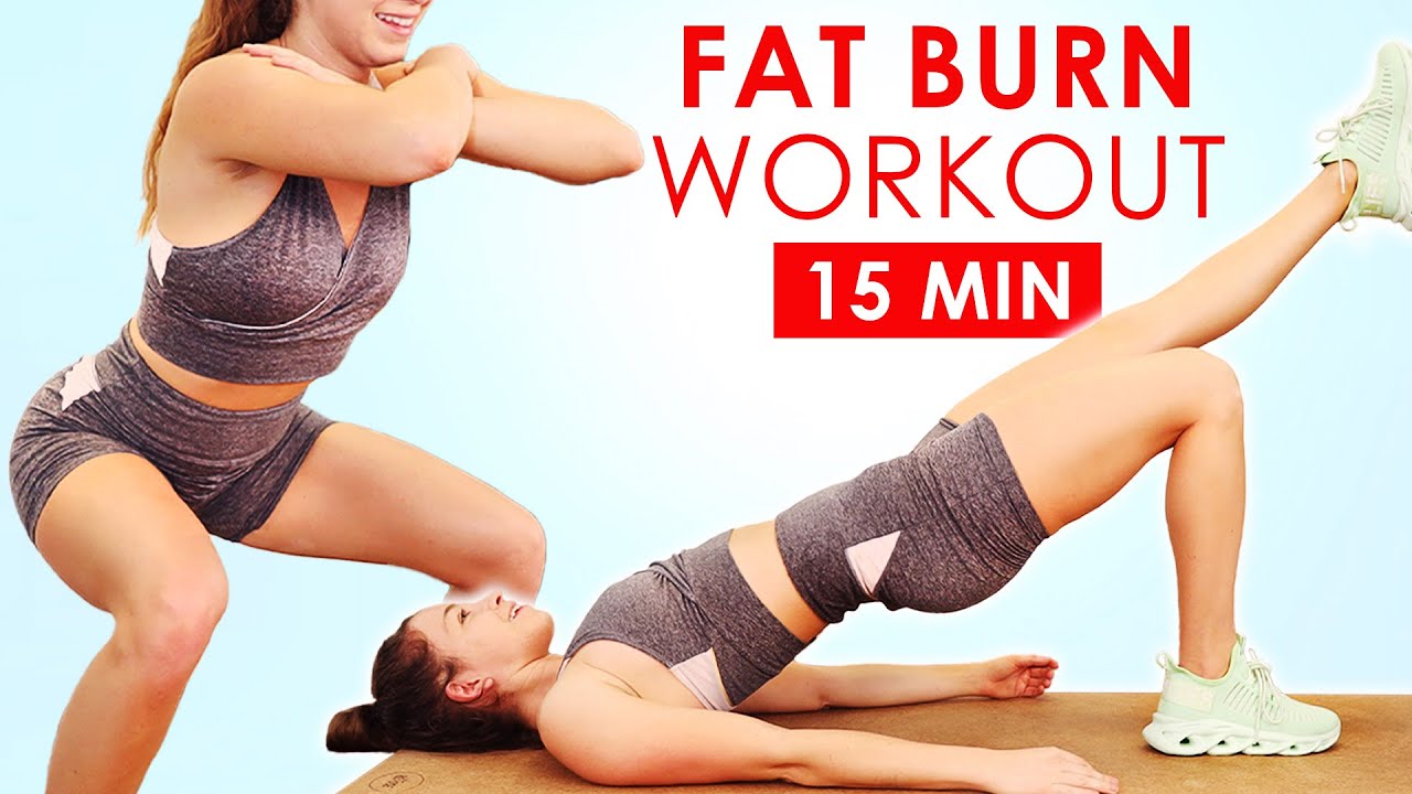 15 Minute Fat Burning HIIT Workout for Weight Loss! Build Strength & Destroy Calories! w/ Michelle