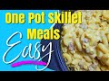 4 One-Pan SKILLET Recipes perfect for your next dinner | EASY Skillet Meals