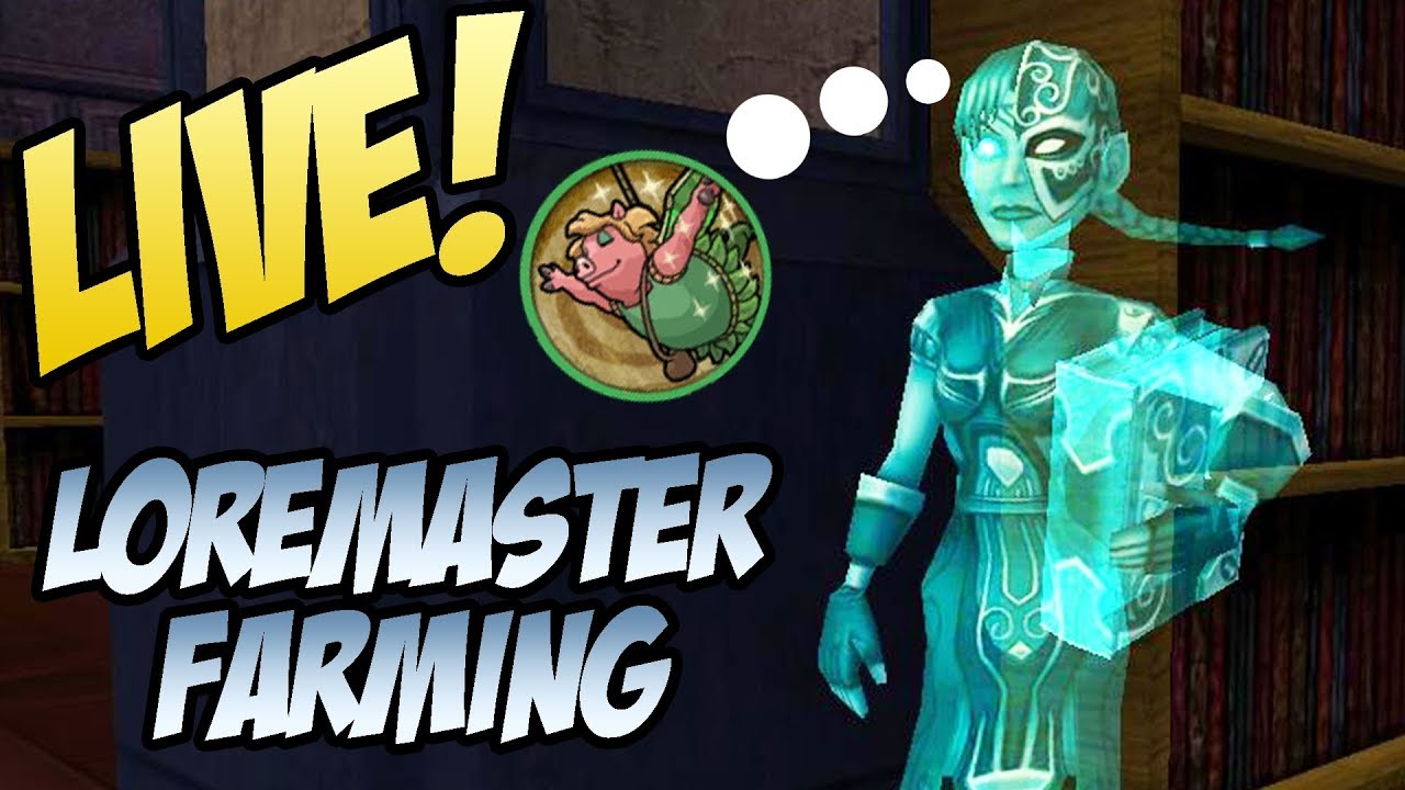 Wizard101: STILL GOING FOR THAT PIGSIE! - Loremaster Farming Livestream