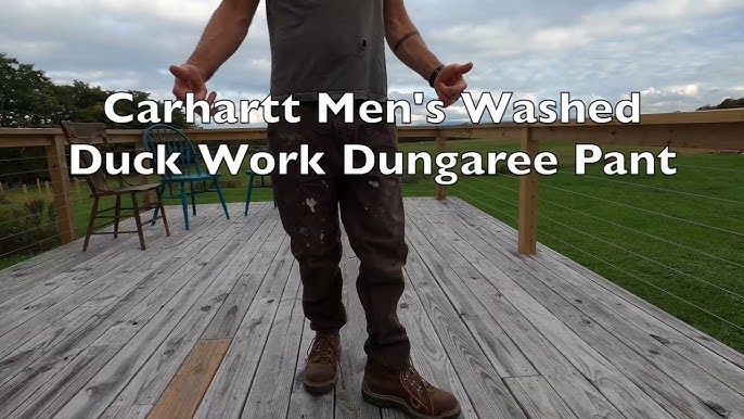 Carhartt Men's Washed Duck Work Dungaree