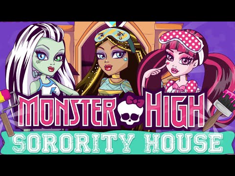 Monster High, La Casa de Sorority, Juegos de Monster High en Español -  YouTube
