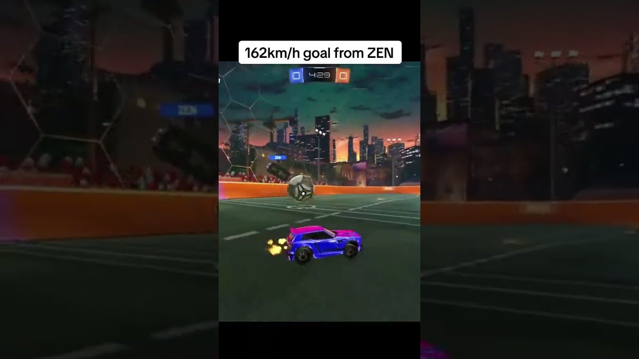 Zen Scores A Goal At 162 Km H 