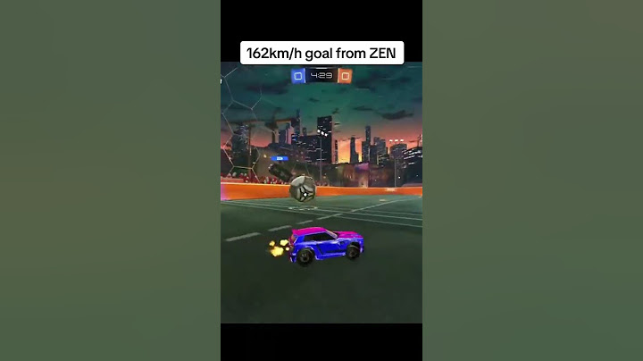Zen scores a goal at 162 km/h 🏎️🏎️🏎️