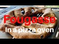 Baking fougasse in my Roccbox pizza oven!