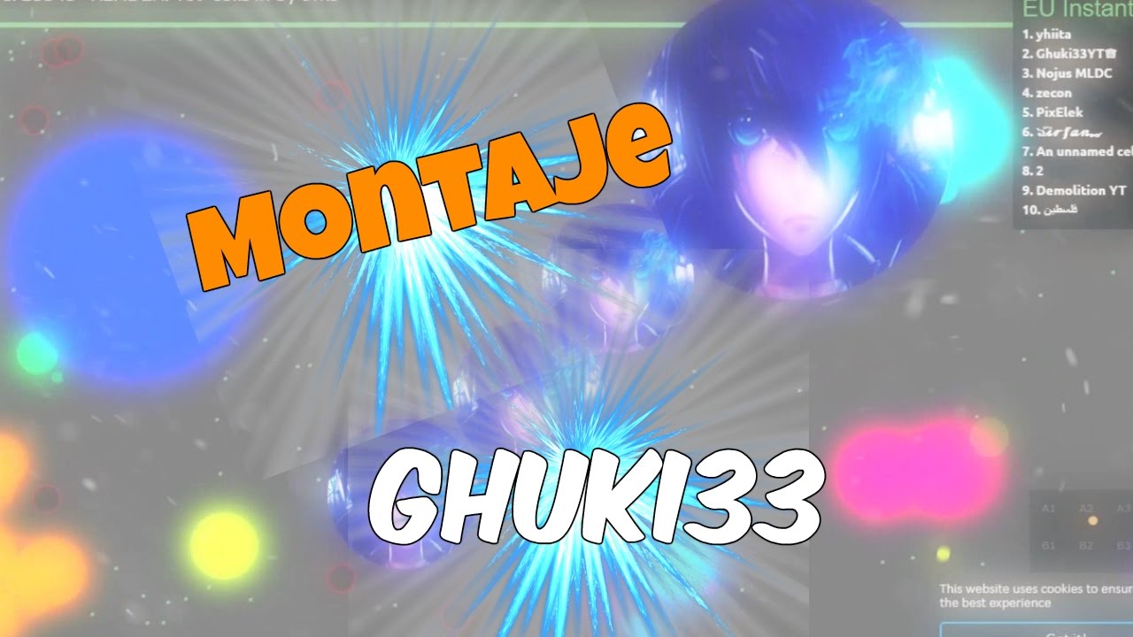 Agar.io| PROBANDO NUEVOS EFECTOS|Montaje|Alis.io|Agar.io