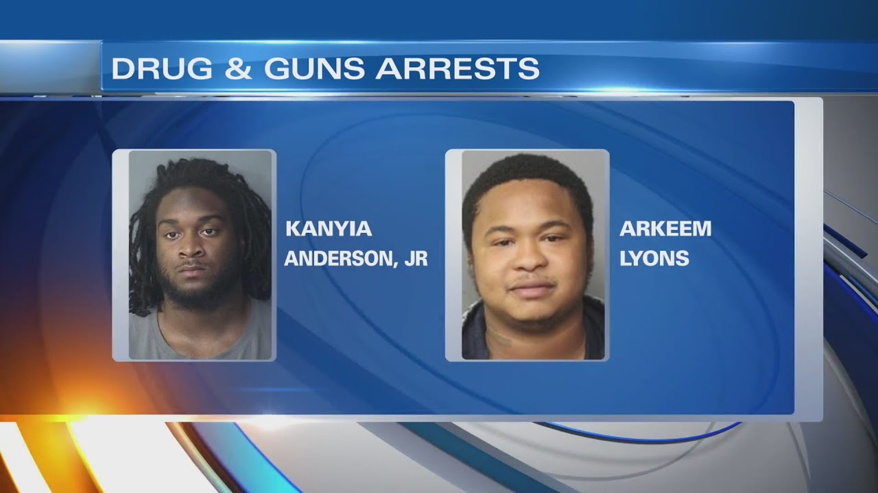 2 men arrested on drug, gun charges in Norfolk - YouTube