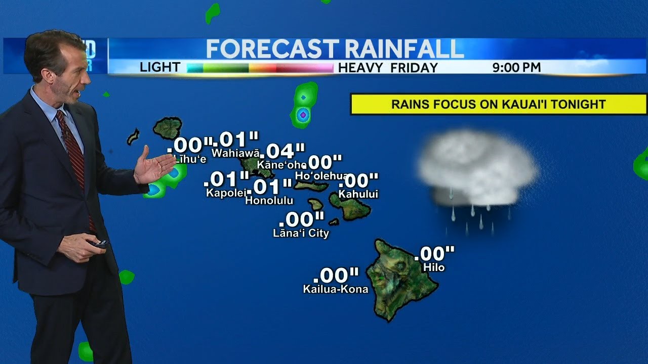 Weekend Island Weather | Limited rain chances with partly cloudy skies ...