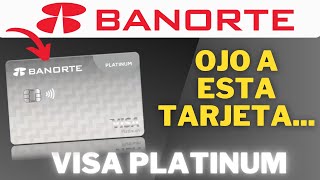 TARJETA BANORTE PLATINUM | ¿Qué tan BUENA ES?