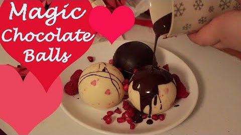 Magic chocolate balls - DIY - chocolate heaven!