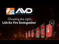 Choosing the right lithex fire extinguisher