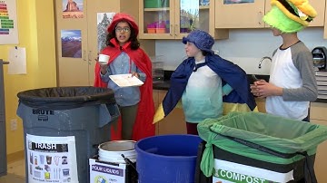 Gibbs Green Team Cafeteria Waste PSA