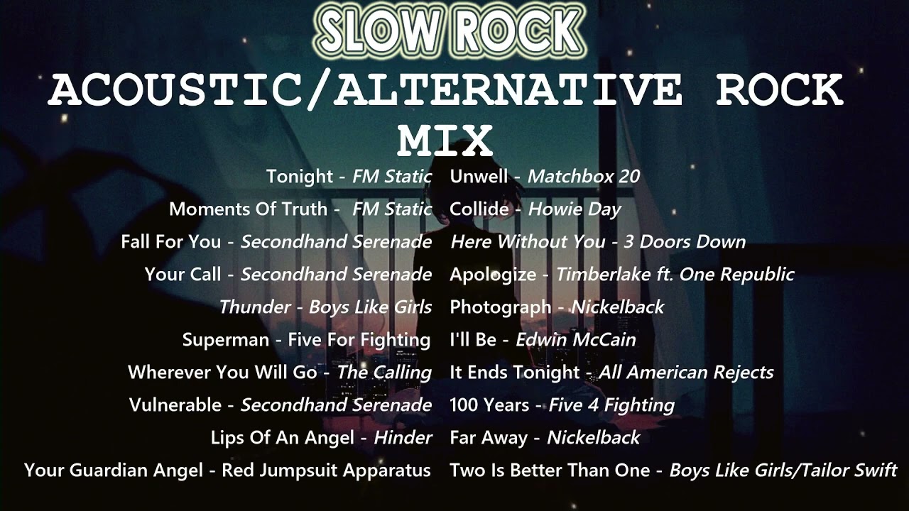 FM Static, Secondhand Serenade, Boys Like Girls, Red Jumpsuit Apparatus, Five 4 Fighting Alternative