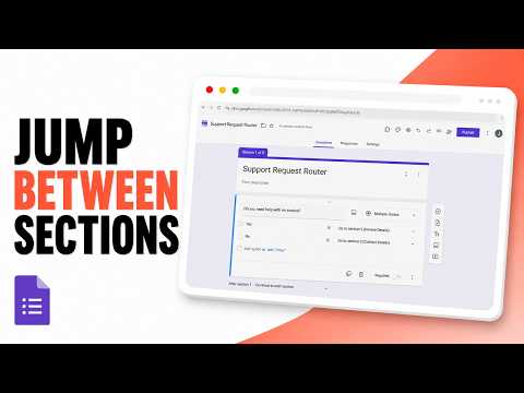 How to Go to Section Based on Answer in Google Forms (2026 Conditional Routing)