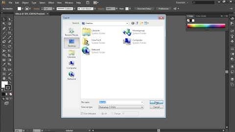 How to Export Adobe Illustrator CS6 Layers to Photoshop