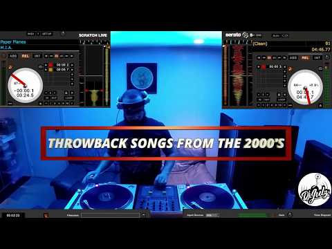 Throwback Party Songs From The 2000 S Dj Julz Clean