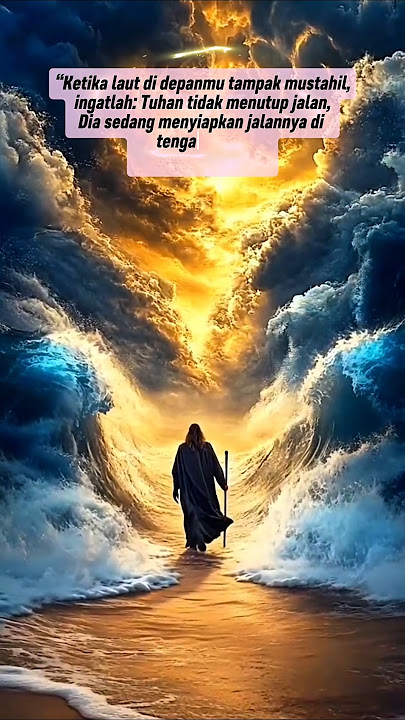 Tuhan Sanggu Membuka Jalan di Setiap Pergumulan-mu‼️ #renunganharian #jesus