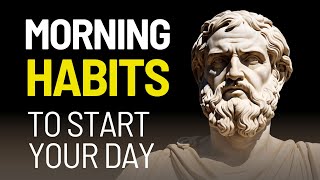 9 stoic habits to start your day (MUST WATCH to master your mornings !)