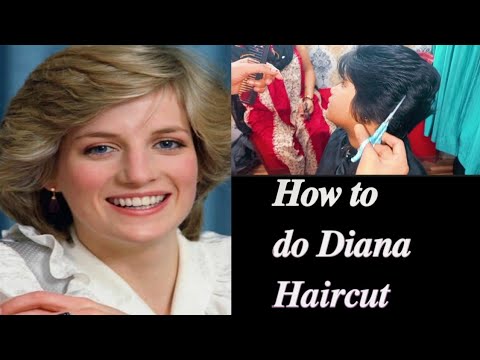 Diana Haircut for girls/how to do Diana Haircut Easy step by step ...