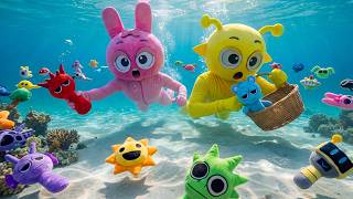 Underwater Treasure Hunt Pinki & Yellow Collect All Hidden Sprunki