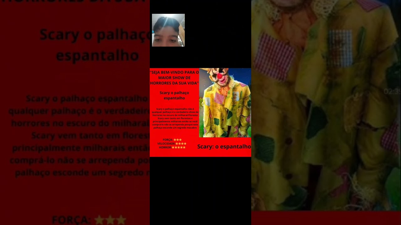 Compramos Scary o espantalho na Dark web! Turma misterio