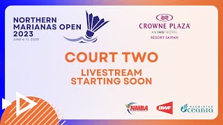 CROWNE PLAZA Northern Marianas Open 2023 - Day 5 Court 2