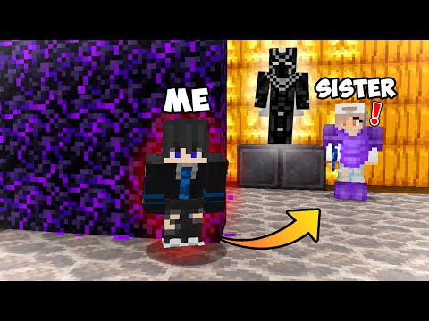 I Became Deadliest GANGSTER In My Sister's ILLEGAL SMP || Trolling Sister #1