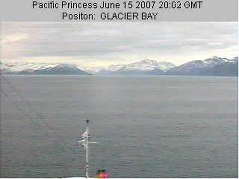 Pacific Princess in Glacier Bay Alaska