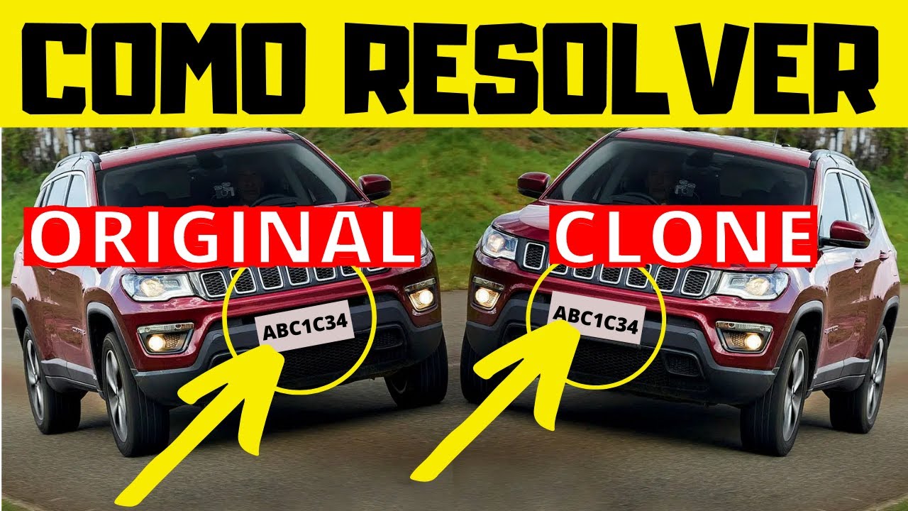 COMO TROCAR AS PLACAS DE VEÍCULOS CLONADOS