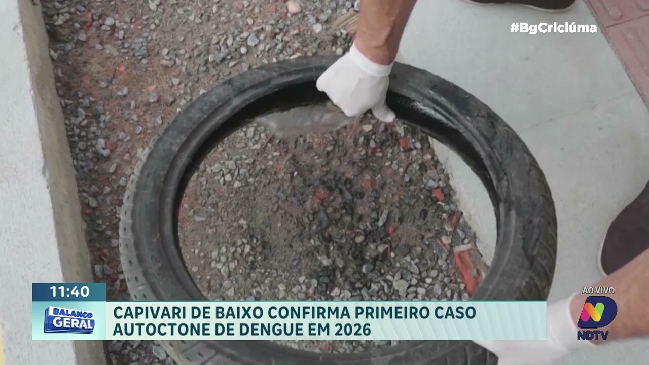 Capivari de Baixo confirma primeiro caso autóctone de dengue