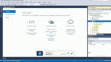 Angular 5 mvc+webapi