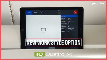 IQ Quattro X: Nextimage Remote work style option - Contex large format scanning
