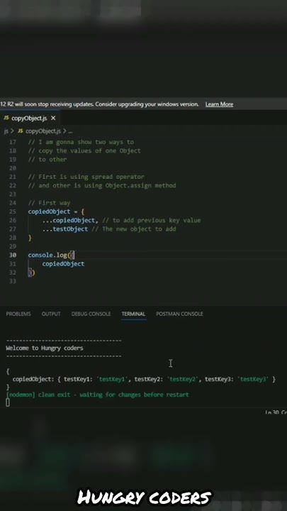 How to merge two objects in javascript 🔥 | Copy object values # ...