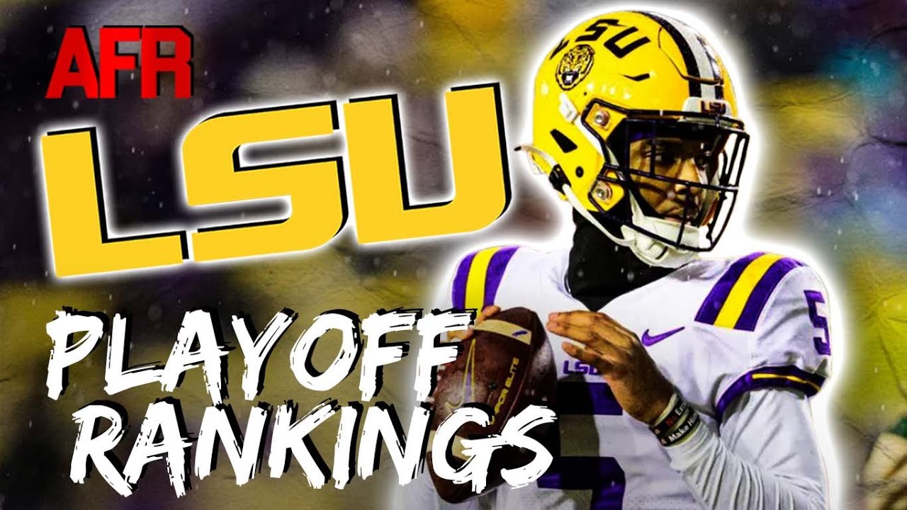 Lsu Ranking LSU No. 5 in CFP Rankings | Why It Doesn't Matter...Yet - YouTube