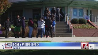 NC 2018 early voting numbers exceed 2 million, up 73% from 2014, officials say