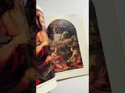 Книга L'Opera completa del Beccafumi. Зібрання робіт Доменіко Беккафумі «Classici dell'Arte» Rizzoli, видео 1