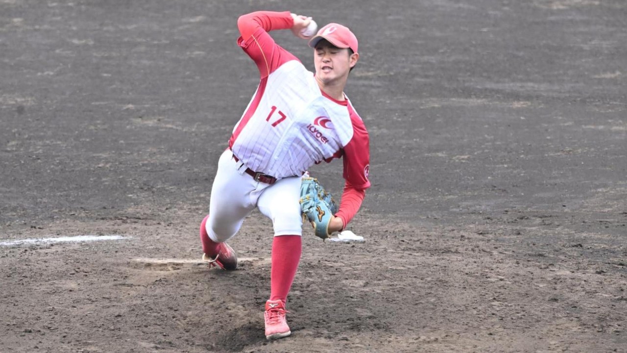 2026/04/26 共栄大・馬場力也投手
