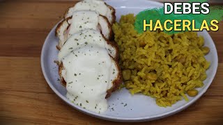 TIENES POLLO EN TU CASA  HAZ ESTA RECETA CON POCOS INGREDIENTES Y SIN HORNO FACIL Y RAPIDO