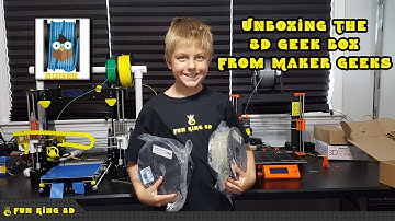 Unboxing: Maker Geeks "Geek Box" July 2017