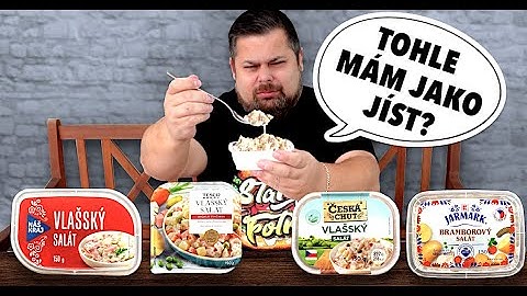 Test VLAŠSKÝCH A BRAMBOROVÝCH SALÁTŮ! To mě chcete otrávit? 😖